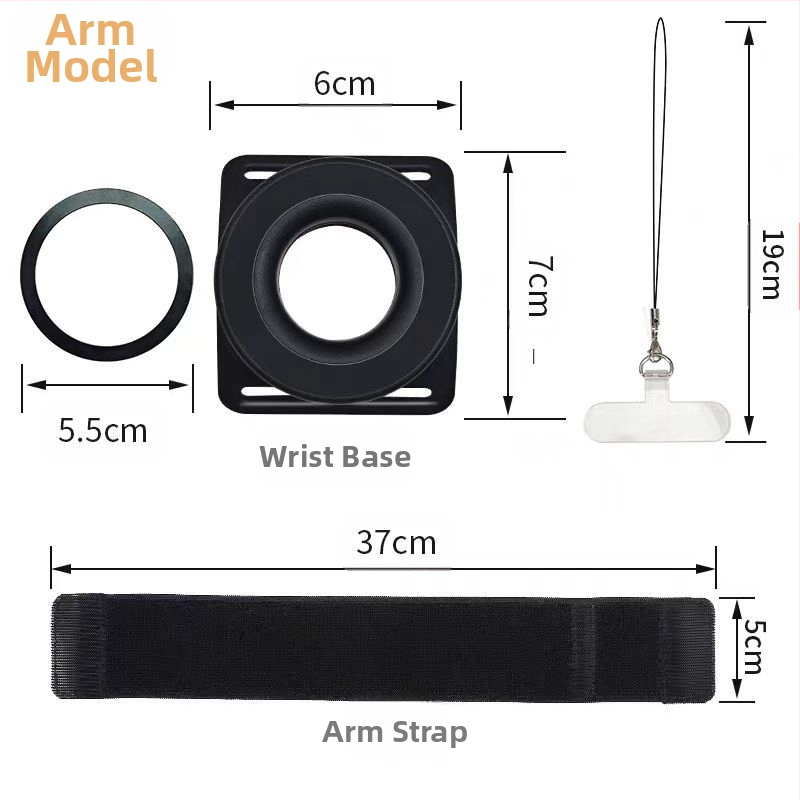 Uus Rider magnetiline randmevedrustus universaalne mobiiltelefoni hoidik randmele jooksmiseks ja autojuhtimiseks õues otseülekandega mobiiltelefoni hoidik