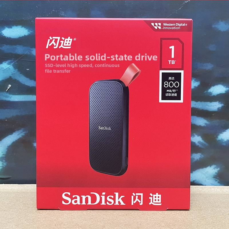 Sandisk E30 mobiilne pooljuhtketas 480g 1t 2t kiire USB3.1 mobiiltelefoni arvuti mini kaasaskantav