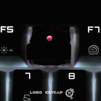 Mobiilülikonna Gundam Zaku klahvikate isikupärastatud vaigust kunstiga klahvikate mehaaniline klaviatuur poolläbipaistev klahvikate Esc