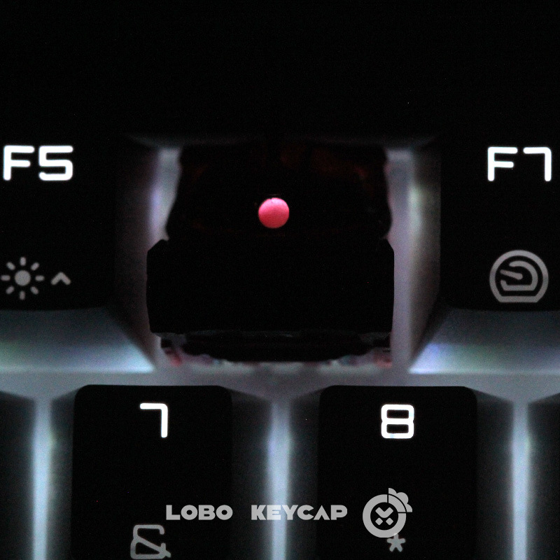 Mobiilülikonna Gundam Zaku klahvikate isikupärastatud vaigust kunstiga klahvikate mehaaniline klaviatuur poolläbipaistev klahvikate Esc