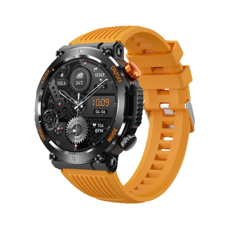 Temu/Tik Explosions HT17 okosóra 1,46 hüvelykes képernyő 360*360 felbontású Bluetooth híváskódoló