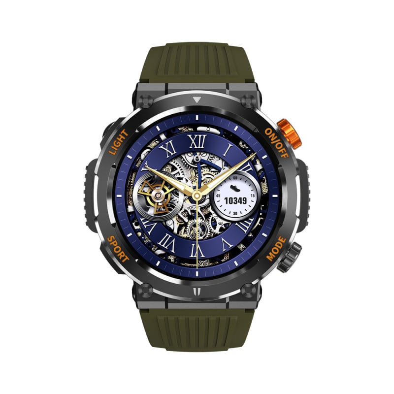 Temu/Tik Explosions HT17 okosóra 1,46 hüvelykes képernyő 360*360 felbontású Bluetooth híváskódoló