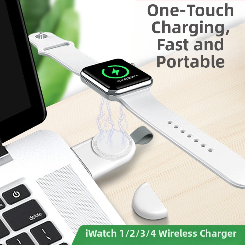 Приложимо за зарядно за Apple Watch Apple iwatch 1-9 поколение магнитна безжична преносима зарядна база