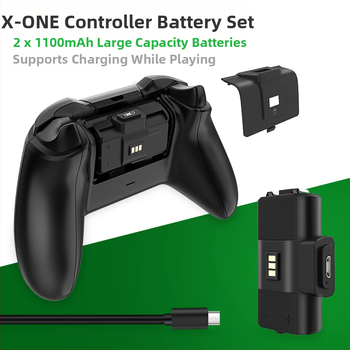 Uus Xbox Series X/Xboxone kontroller, mis on täielikult akuga ühilduv ja millel on mängutarvikute allikas ja tootja mängukonsool.