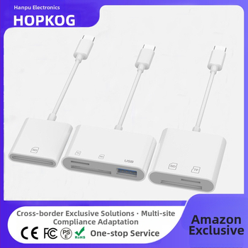 UCB-C kaardilugejate piiriülene eksklusiivne tarnimine tehasest, SD-, TF- ja CF-tüüpi USB-kaardilugejad mobiiltelefonidele, sülearvutitele ja tahvelarvutitele