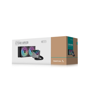 Kyushu Fengshen Ice Rubiku kuup LT240ARGB radiaator 4-pin temperatuuri reguleerimine sünkroonne valgustus lauaarvuti protsessori vaigistus