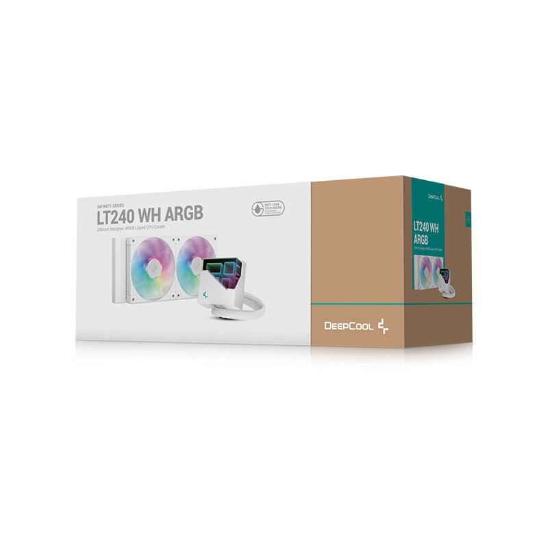 Kyushu Fengshen Ice Rubiku kuup LT240ARGB radiaator 4-pin temperatuuri reguleerimine sünkroonne valgustus lauaarvuti protsessori vaigistus