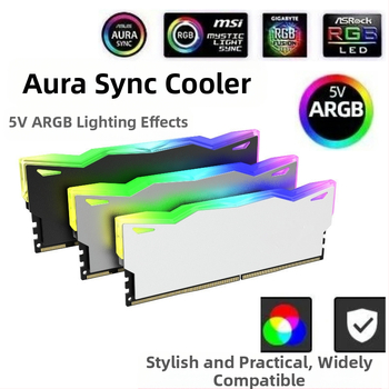 ARGB mälujahutusvest ECC/DDR3/R4/R5 universaalne jahutuskest jahutusradiaator