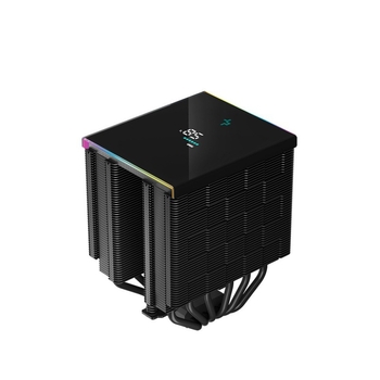 Kyushu Fengshen AK620 digitaalse ekraaniga valge CPU radiaator 1700 pinni nikeldatud 6 soojustoruga summutatud FDB ventilaator ARGB