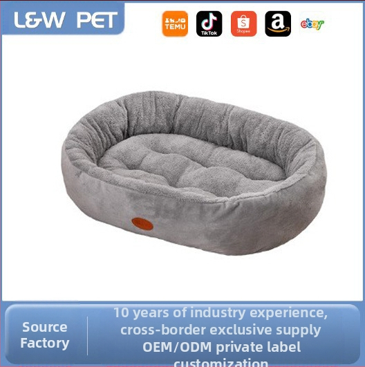 Gyári nagykereskedelmi kisállat macskafészek minden évszakhoz nagy kerek fészek vastagított téli meleg téli kis kutyaszőnyeg