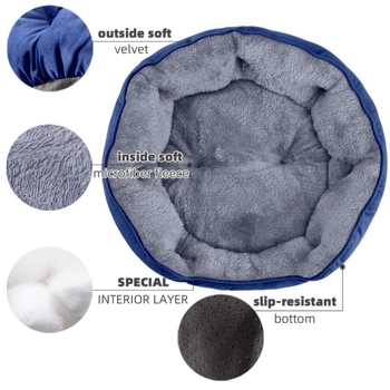 Ζεστές πωλήσεις καναπές-κρεβάτι φωλιά σκύλου Amazon Pet Cat Nest Μεγάλο, μεσαίο και μικρό τεσσάρων εποχών αναπνεύσιμο κατοικίδιο φωλιά Ανθεκτικό κρεβάτι κατοικίδιων