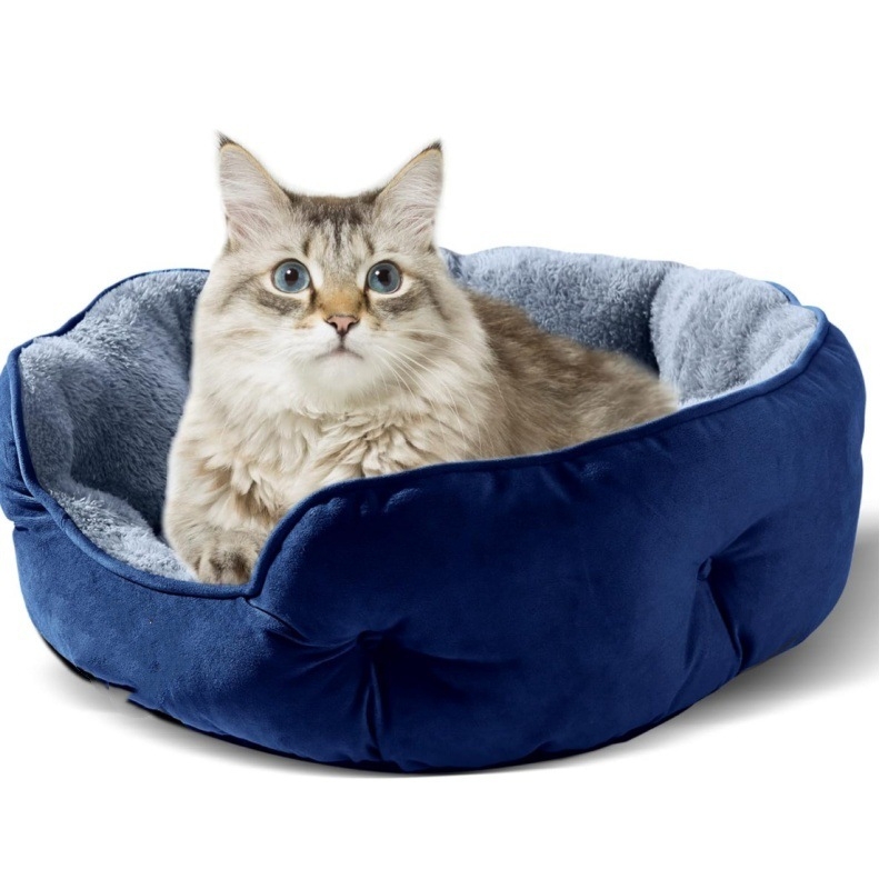 Eladó kanapéágy kutyafészek Amazon kisállat-macskafészek nagy, közepes és kicsi, négy évszakos, lélegző kisállatfészek tartós kisállatágy