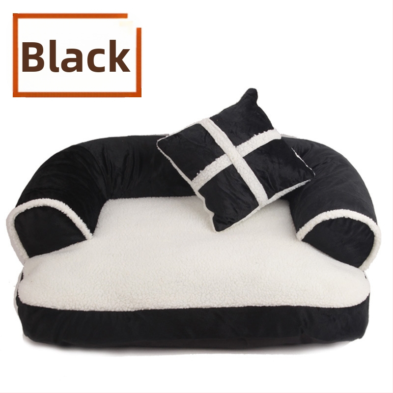Őszi és téli meleg kisállat kennel kutyafekhely kutyakellékek kutyakennel macska kennel kisállat kellékek gyári közvetlen nagykereskedelmi generáció