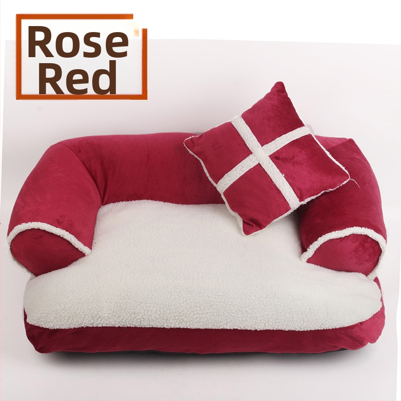 Őszi és téli meleg kisállat kennel kutyafekhely kutyakellékek kutyakennel macska kennel kisállat kellékek gyári közvetlen nagykereskedelmi generáció