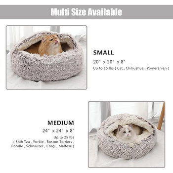 Από κλουβί γάτας σε Heattech τον χειμώνα, Ημικλειστός καναπές ύπνου για γατάκια τον χειμώνα, κλουβί σκύλου, κρεβάτι γάτας γενικής χρήσης, είδη κατοικίδιων για όλες τις εποχές