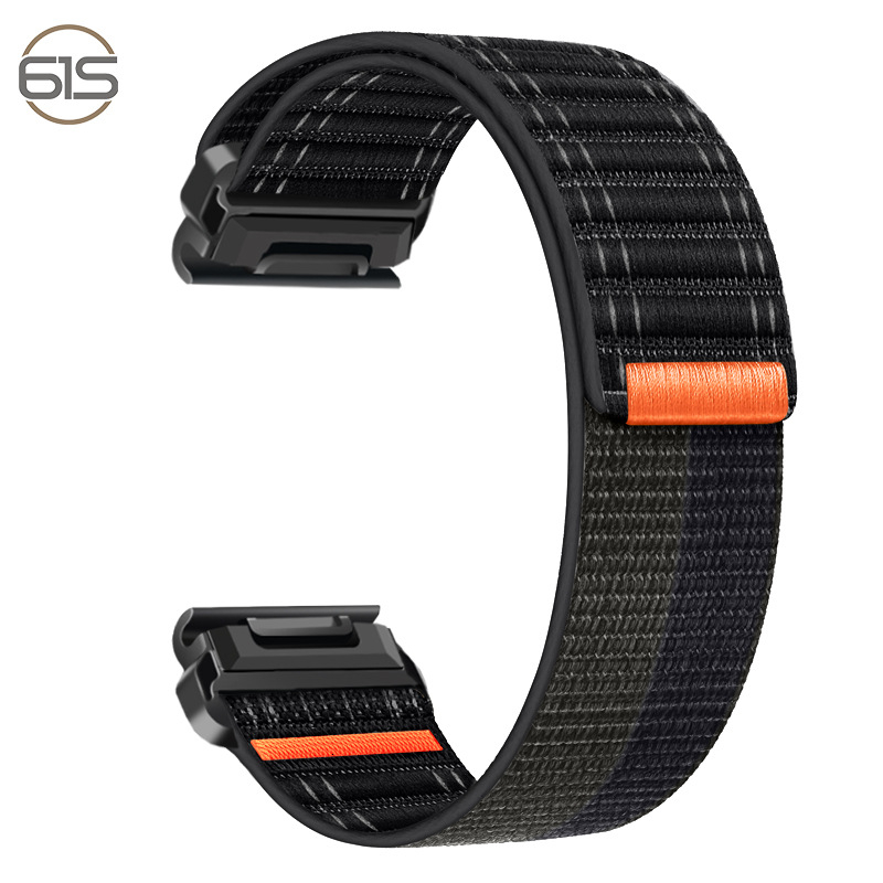 61S Garmin Garmin Fenix8/567Xproepix965 Wave nejlonszíjjal