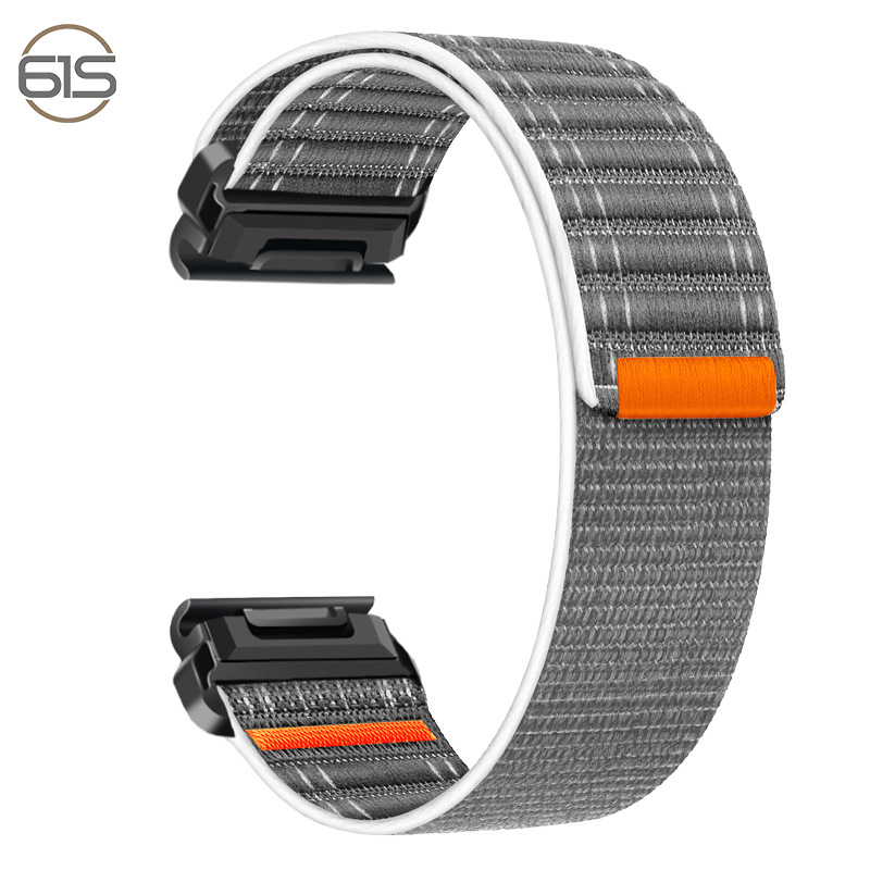 61S Garmin Garmin Fenix8/567Xproepix965 Wave nejlonszíjjal