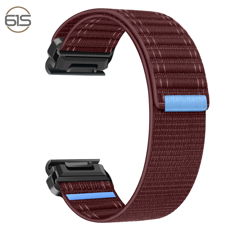 61S Garmin Garmin Fenix8/567Xproepix965 Wave nejlonszíjjal