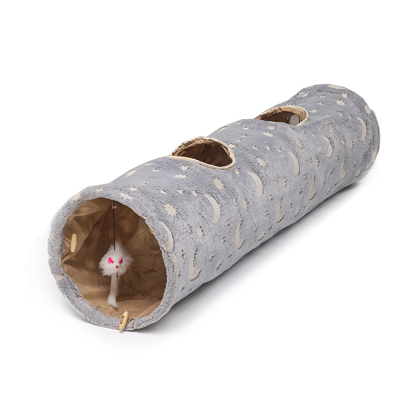 Kassitunnel helendav isetõusev põgenemismaja kassimänguasi kokkupandav kassitunnel lemmikloomale kassipesa Amazoni piiriülene mudel