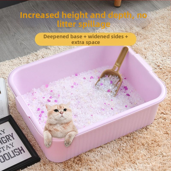 Dupla macskaalom doboz túlméretezett fa homok kövér macska magasságú dezodor fröccsenésgátló elválasztó mosás félautomata nagykereskedelem