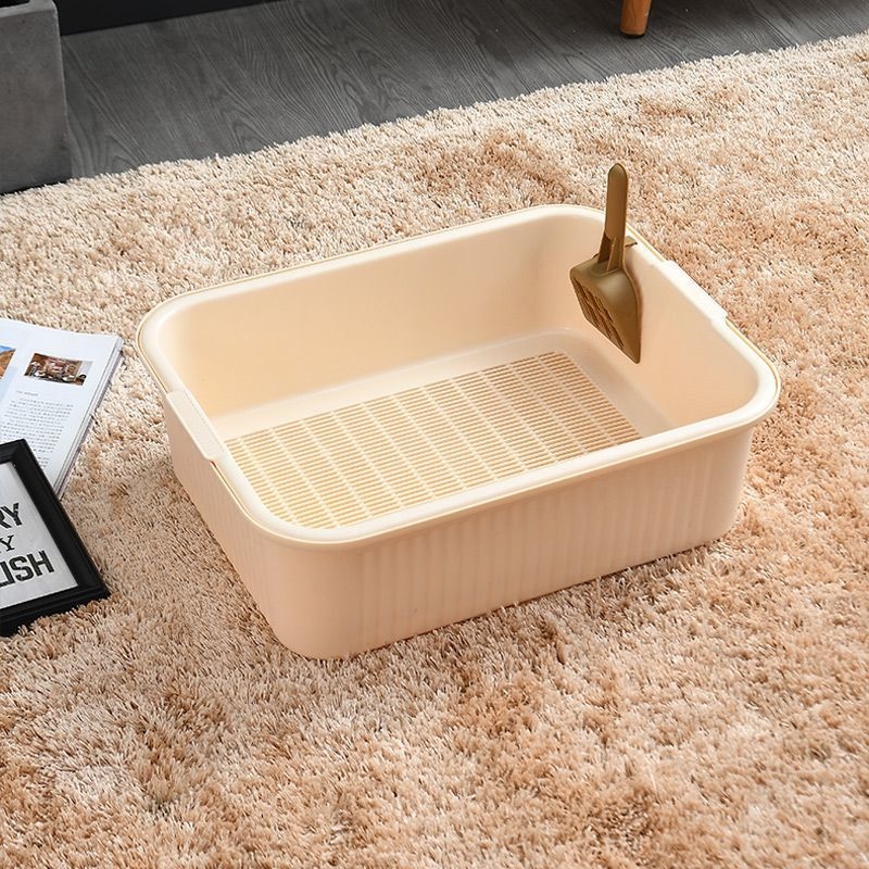 Dupla macskaalom doboz túlméretezett fa homok kövér macska magasságú dezodor fröccsenésgátló elválasztó mosás félautomata nagykereskedelem