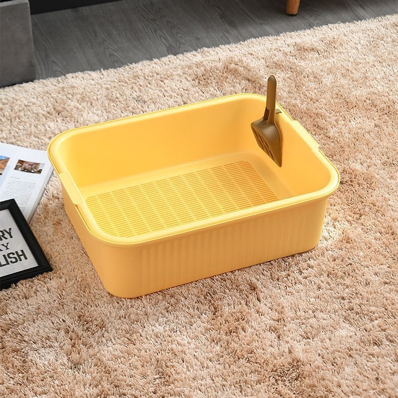 Dupla macskaalom doboz túlméretezett fa homok kövér macska magasságú dezodor fröccsenésgátló elválasztó mosás félautomata nagykereskedelem