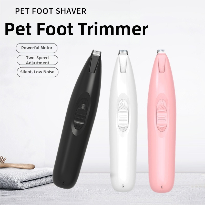 Електрическа машинка за подстригване за кучета, бръснене на крака, домашни любимци, безшумна електрическа машинка за подстригване за кучета, нова, зареждаща се с USB