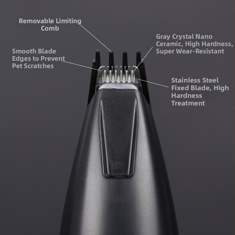 Електрическа машинка за подстригване за кучета, бръснене на крака, домашни любимци, безшумна електрическа машинка за подстригване за кучета, нова, зареждаща се с USB