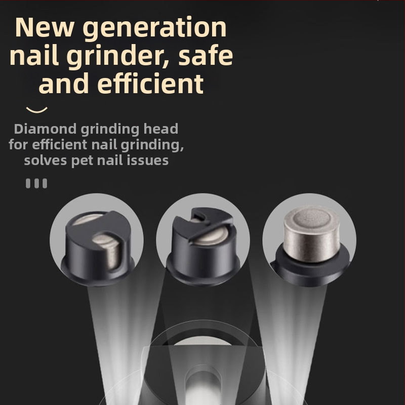 Популярна електрическа нокторезачка за домашни любимци, удобни ножици за маникюр, ножици за нокти за котки и кучета, нокторезачки за животни