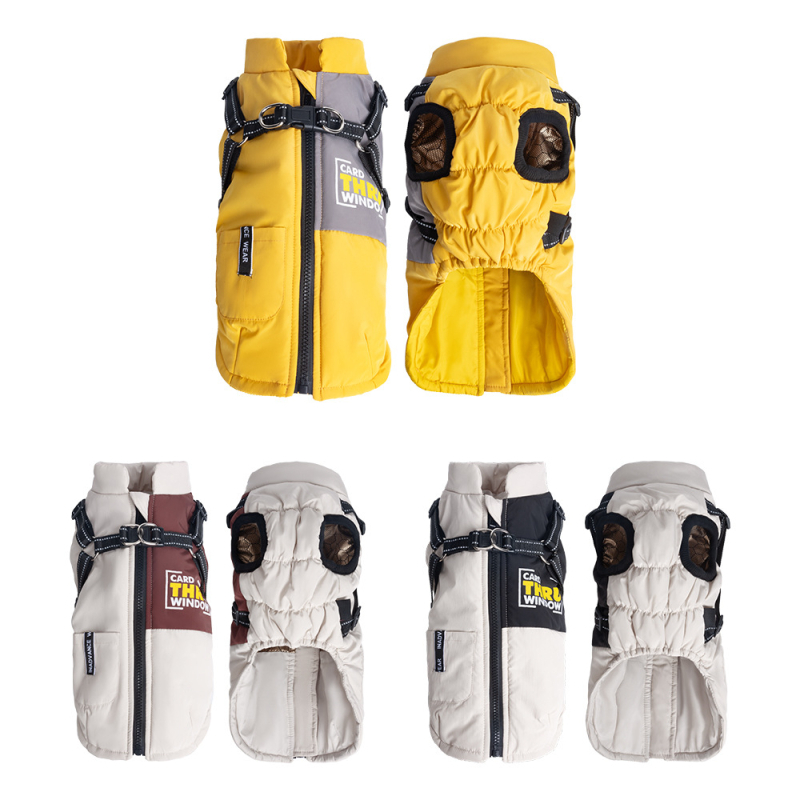 Uued lemmikloomariided, soojad puuvillased riided suurtele koertele, mugavad veekindlad puuvillased koerariided, temperatuuri lukustavad kutsikariided, tuulekindel veojõud