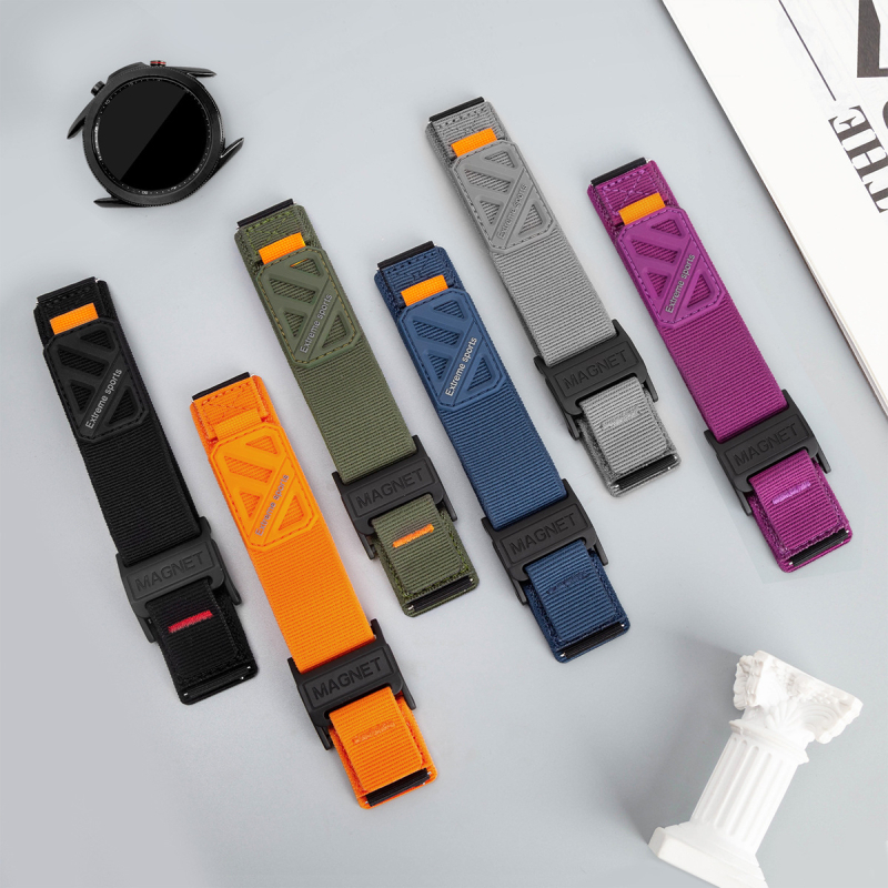 Novi proizvod pogodan za Huawei magnetski remen za Samsung sat, petlju, remen za planinarenje, najlonski platneni sportski čičak