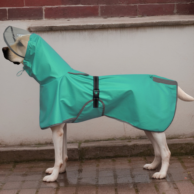 Vízálló kutya esőkabát, hasfátyol, Corgi mackó, Golden Retriever, kisállat esőkabát, fényvisszaverő kutya esőkabát, közvetlen gyári értékesítés