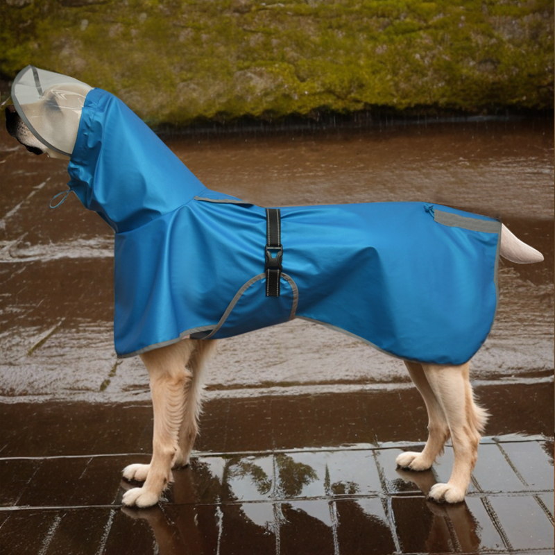 Vízálló kutya esőkabát, hasfátyol, Corgi mackó, Golden Retriever, kisállat esőkabát, fényvisszaverő kutya esőkabát, közvetlen gyári értékesítés