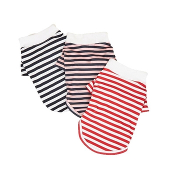 Ρούχα για κατοικίδια Καλοκαιρινά λεπτά μπλουζάκια πόλο για σκύλους Teddy Bichon Μικρά κουτάβια Γάτες Ρούχα για κατοικίδια Χονδρική