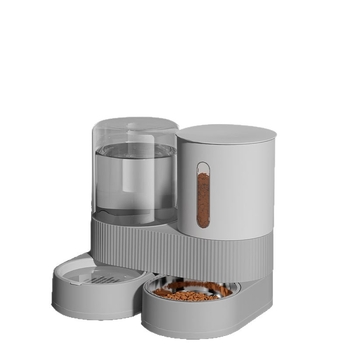 Μηχανή τροφοδοσίας πόσιμου νερού για κατοικίδια, μπολ τροφοδοσίας νερού και τροφής δύο σε ένα για γάτες, αυτόματος τροφοδότης πόσιμου νερού μεγάλης χωρητικότητας