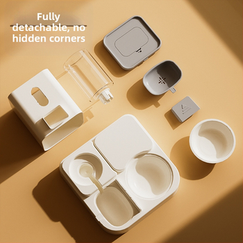 Νέα αυτόματη ταΐστρα νερού για γάτες, μπολ για σκύλους, λεκάνη για γάτες, διανομέας νερού δύο σε ένα, μπολ για γάτες, είδη κατοικίδιων ζώων χονδρικής