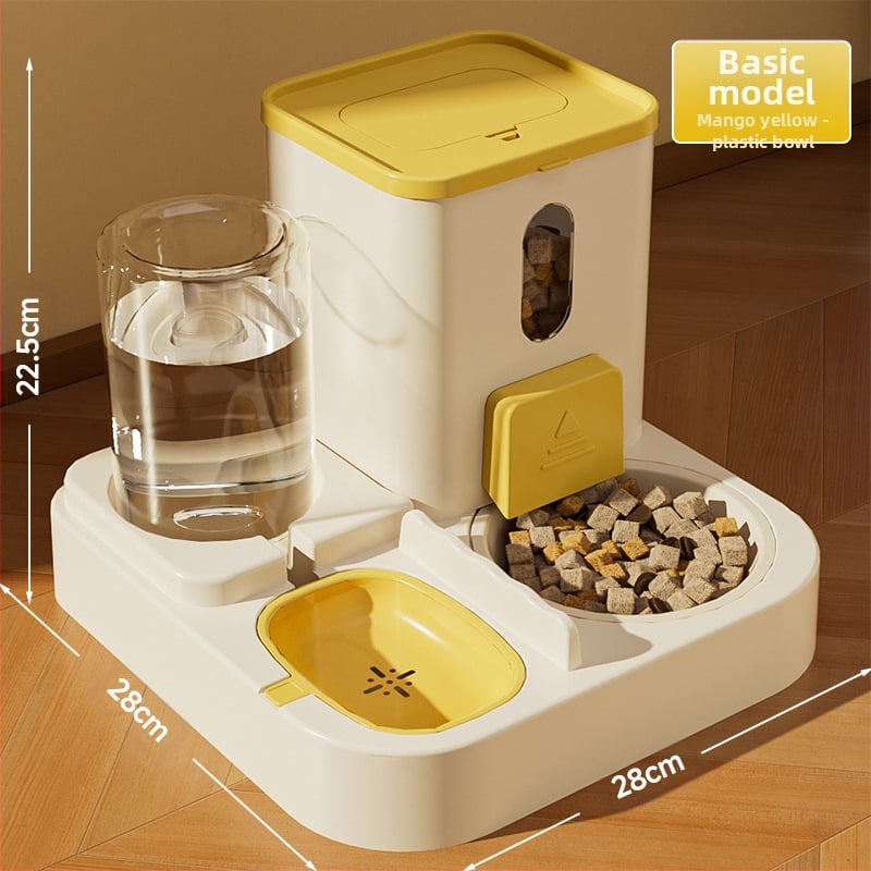 Új automata macskaetető itató kutyatál macskatál két az egyben vízadagoló macskatál kisállat kellékek nagykereskedelem