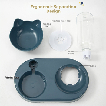 Μπολ για γάτες, διπλό μπολ, λεκάνη για σκύλους, μπολ για σκύλους, αυτόματο μπολ πόσιμου νερού, λεκάνη τροφής, μπολ για σκύλους, μπολ νερού για γάτες, αντικροτική λεκάνη ρυζιού, είδη κατοικίδιων ζώων