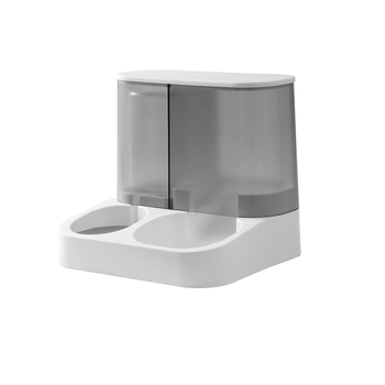 Νέο οπτικό αυτόματο τροφοδότη κατοικίδιων ζώων, μπολ για γάτες, μπολ για σκύλους, μπολ για ταΐστρες με νερό, κουβάς αποθήκευσης τροφής για σκύλους