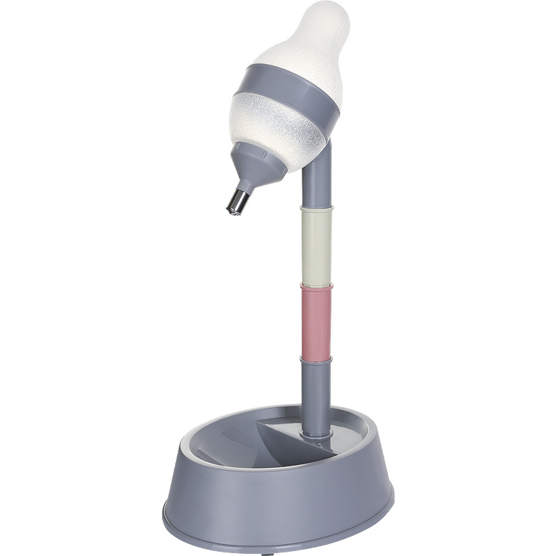 Συσκευή πόσιμου νερού για σκύλους που δεν βρέχει το στόμα, κρεμασμένη, ρυθμιζόμενη, κρεμαστή, ενσωματωμένη, αφαιρούμενη και πλενόμενη, λεκάνη νερού