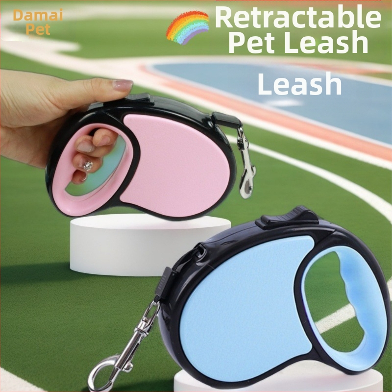 Behúzható vonókötél kis és közepes kutyáknak Sétakötél Automatikus behúzható, állítható kisállat-termékek Kutya vonókötél