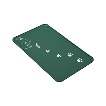 Naminių gyvūnėlių kilimėlis, paprastas vandeniui ir aliejui atsparus kačių kilimėlis, kačių maitinimo kilimėlis, didelis minkštas guminis neslystantis kilimėlis