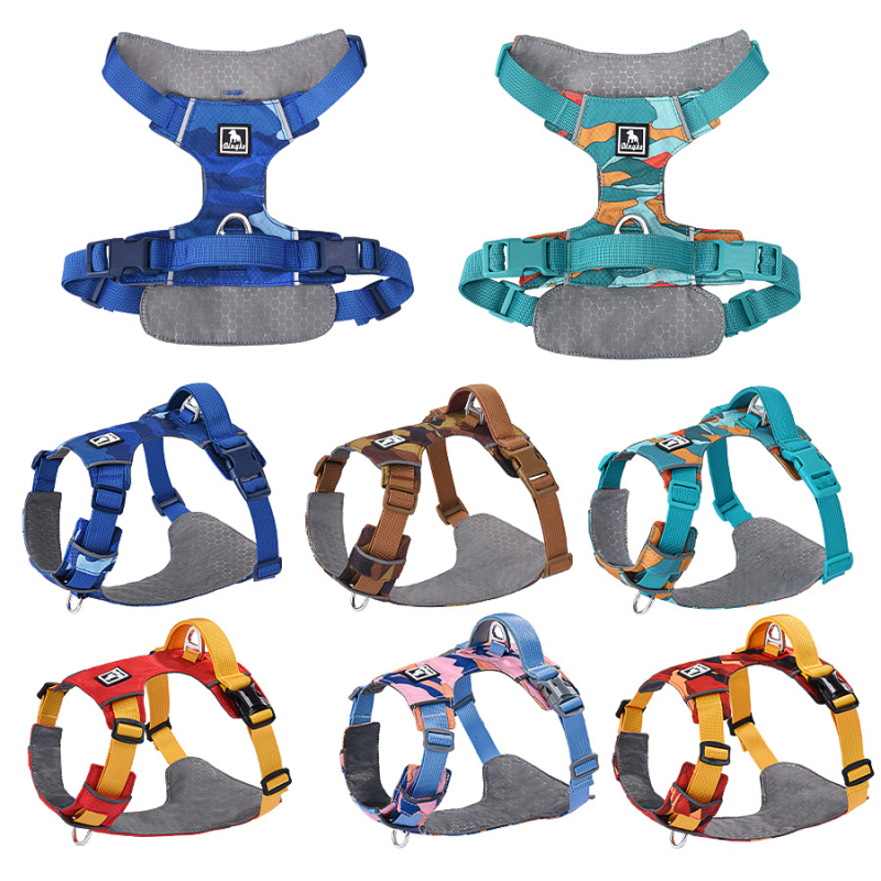 Robbanásbiztos kisállat-hám, fényvisszaverő mellény stílusú kutyahám, kis és közepes méretű kutyapóráz, eladó