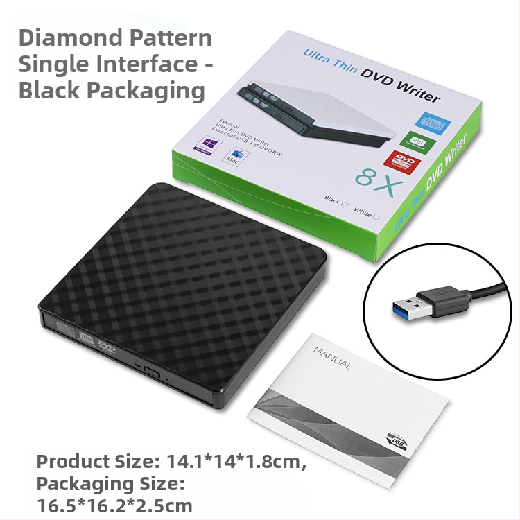 Unitate optică externă USB pentru DVD-uri 3.0, desktop, laptop, all-in-one, universală, disc extern, unitate optică mobilă