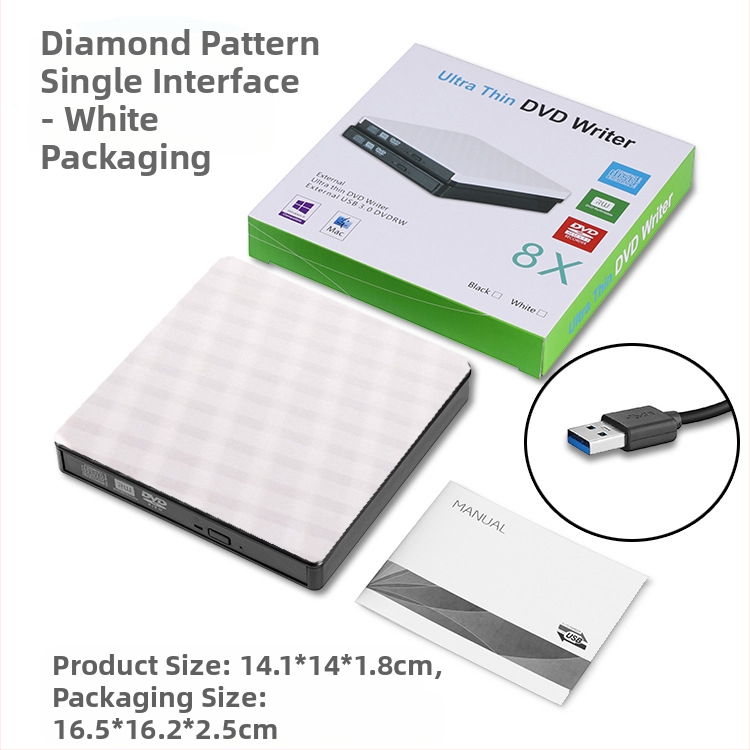 Unitate optică externă USB pentru DVD-uri 3.0, desktop, laptop, all-in-one, universală, disc extern, unitate optică mobilă