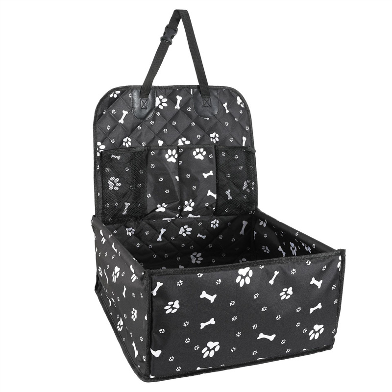 Autós kisállat-fészek, kutyás kirándulásokhoz való autós üléspárna, kutyafészek autóba, macskafészek, kutya első és hátsó biztonsági ülés