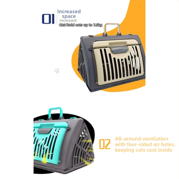 Lemmikloomade õhukott Kass Kaasaskantav Koer Väljaskäiv Kaasaskantav Auto Reisimine Suur Kokkupandav Väljaskäiv Hingav