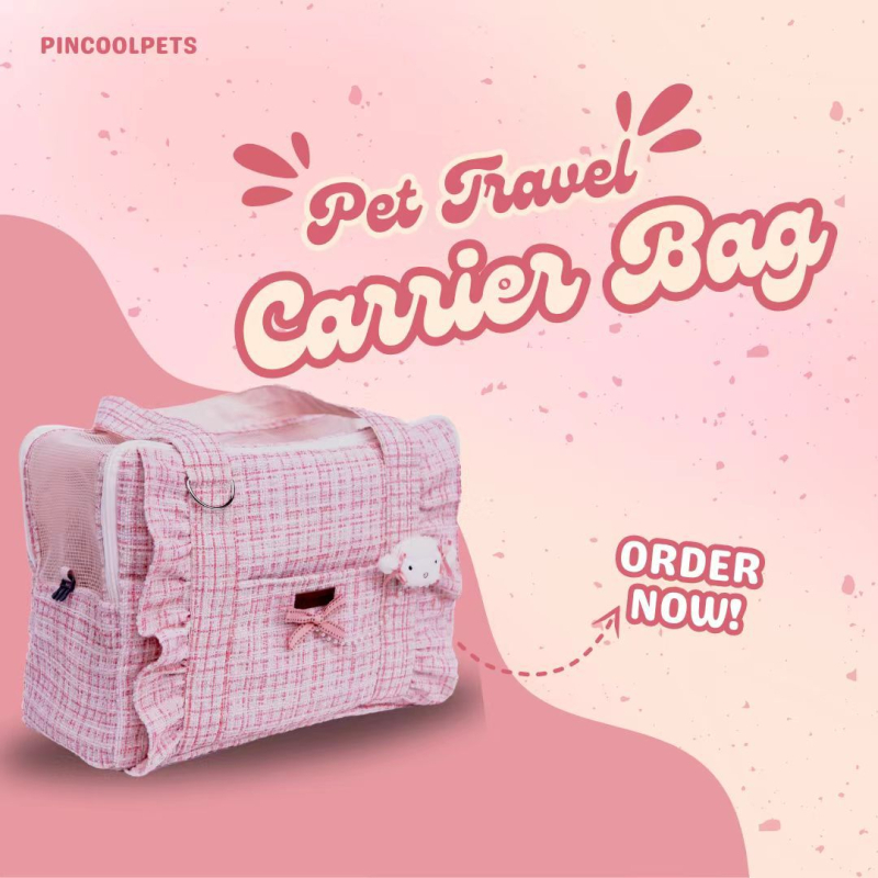 Vrećica za mačke Chain Lamb Sweet, vrećica za kućne ljubimce, prijenosna vrećica za mačke i pse