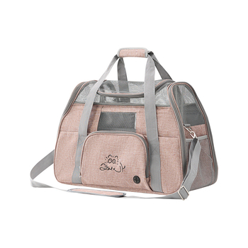 Μεταφορέας γάτας αυτοκινήτου για διασυνοριακή χρήση, αναπνεύσιμη τσάντα κατοικίδιων μεγάλης χωρητικότητας για εκδρομές, πολυλειτουργικό πτυσσόμενο κλουβί γάτας, μεγάλο κρεβάτι γάτας