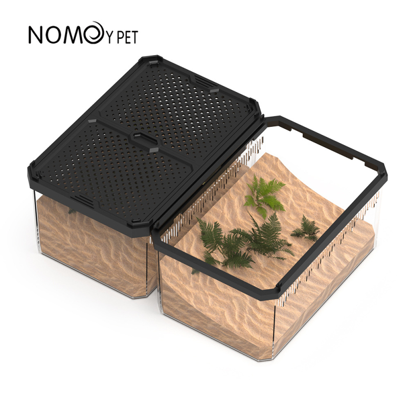 Nomoypet Nomo roomaja geko kilpkonn sisalik ämblik madu roomaja lemmikloomade aretuskast topelt libistatava kaanega aretuskast